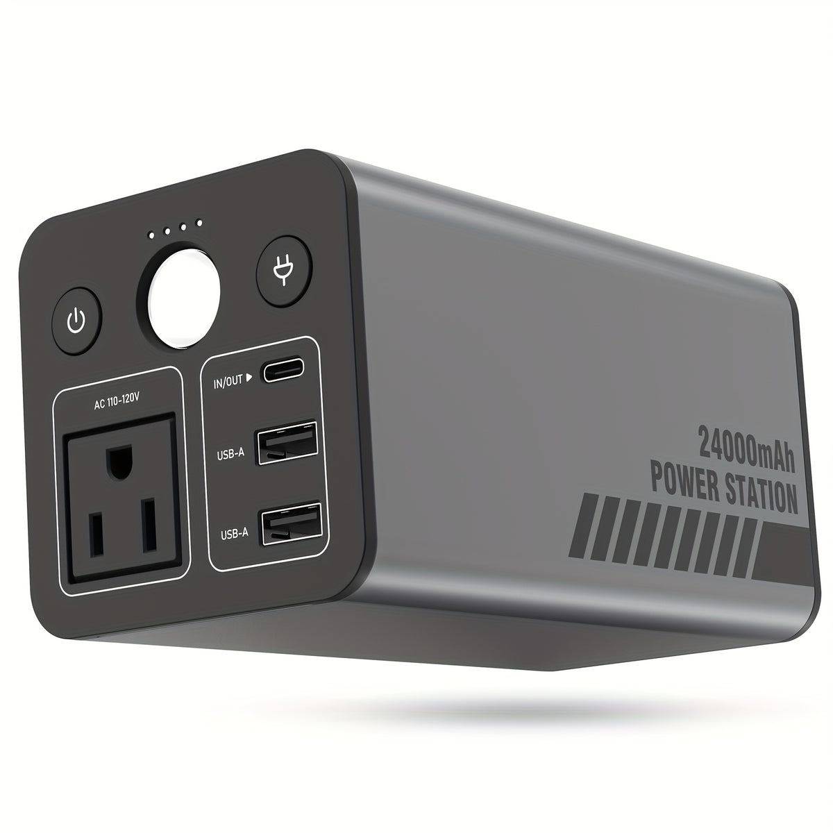100W Portable Power Station – 88.8Wh, Dual Voltage