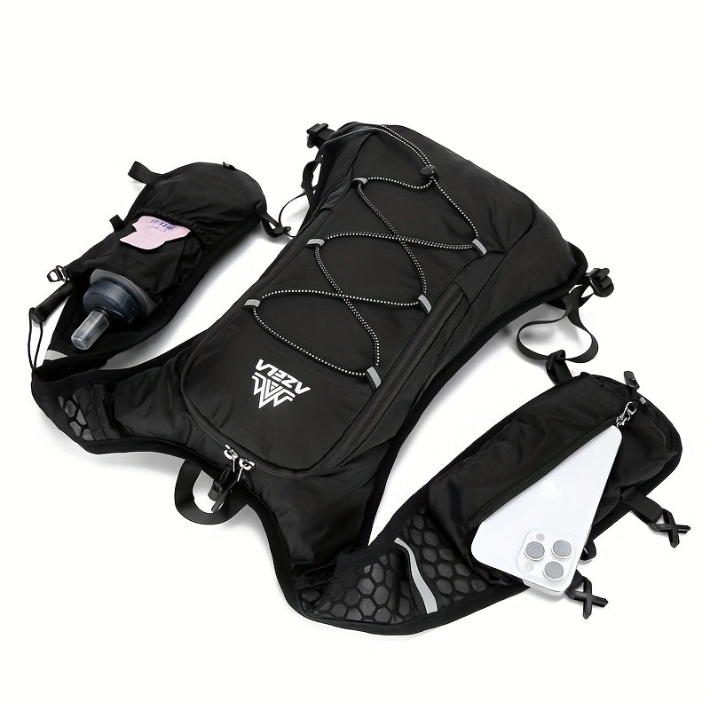 1pc New Outdoor Sports Marathon Backpack, Cycling Backpack, Hiking Backpack, Lightweight Multi-pocket Design