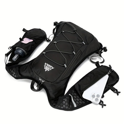 1pc New Outdoor Sports Marathon Backpack, Cycling Backpack, Hiking Backpack, Lightweight Multi-pocket Design