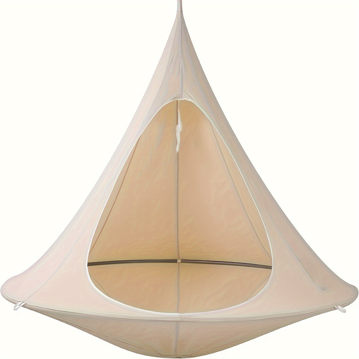 [Cozy Butterfly Swing Hammock Chair] Portable Butterfly-Shaped Swing Hammock - Cozy Outdoor Hanging Rope Chair with Wooden Frame & Metal Hardware, Ideal for Camping & Garden Leisure, Easy-Clean Non-Woven Material, Hammocks fo