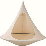 [Cozy Butterfly Swing Hammock Chair] Portable Butterfly-Shaped Swing Hammock - Cozy Outdoor Hanging Rope Chair with Wooden Frame & Metal Hardware, Ideal for Camping & Garden Leisure, Easy-Clean Non-Woven Material, Hammocks fo