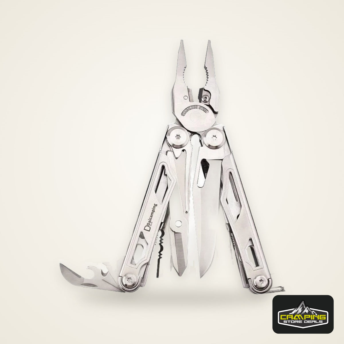 Daicamping DL30 Multitools Hand Diy Multi Tools Multi-tool Clamp Folding Knives Scissor Cutters EDC Survival Gear Manual Pliers