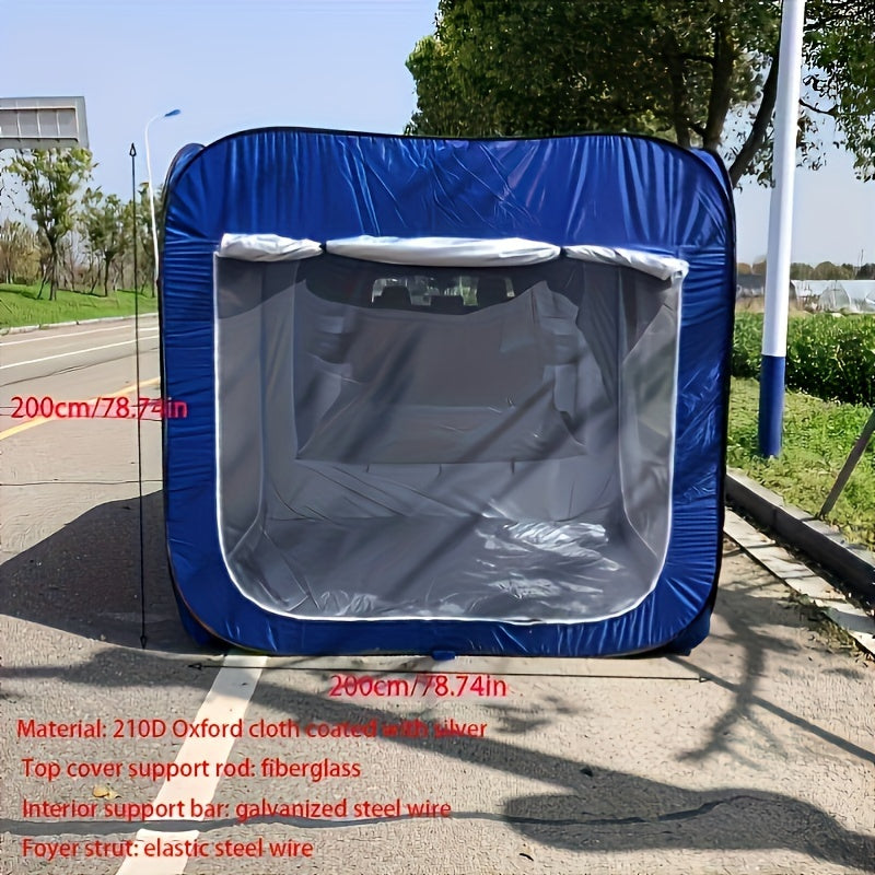 1pc Outdoor Camping Extension Tent Suitable For Suv, Car Tail Tent, Trunk Car Tail Box Tent, Car Camping Tent