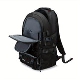 [Lightweight Hiking Backpack] CASAKECA 40L Lightweight Hiking Backpack | Durable Polyester Outdoor Travel Daypack with Laptop Sleeve, Adjustable Straps, USB Charging Port, and Multiple Compartments for Climbing, Camping & Tou