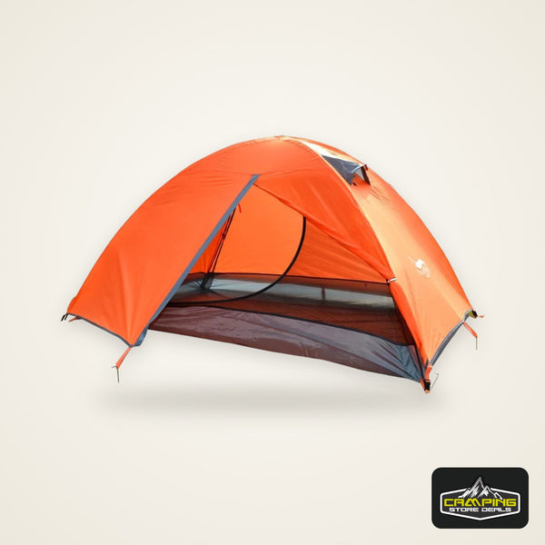 Desert&Fox Backpacking Tent 2 Person Double Layer Camping Tents 4 Seasons Waterproof Breathable Lightweight Portable Travel Tent