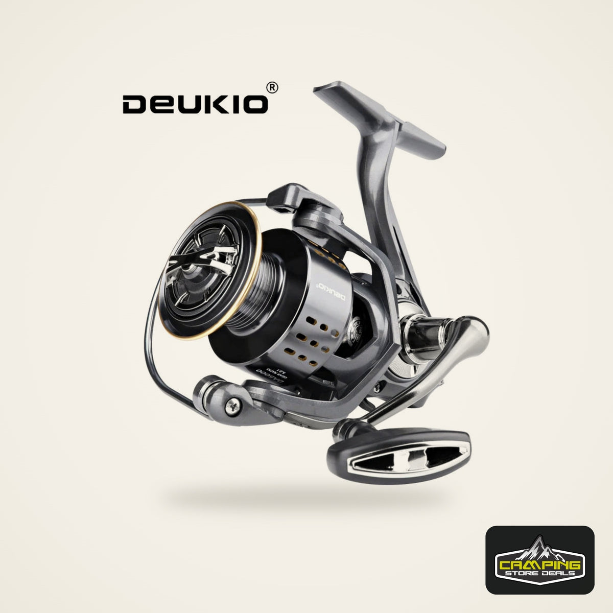DEUKIO Spinning Reel 15kg Drag