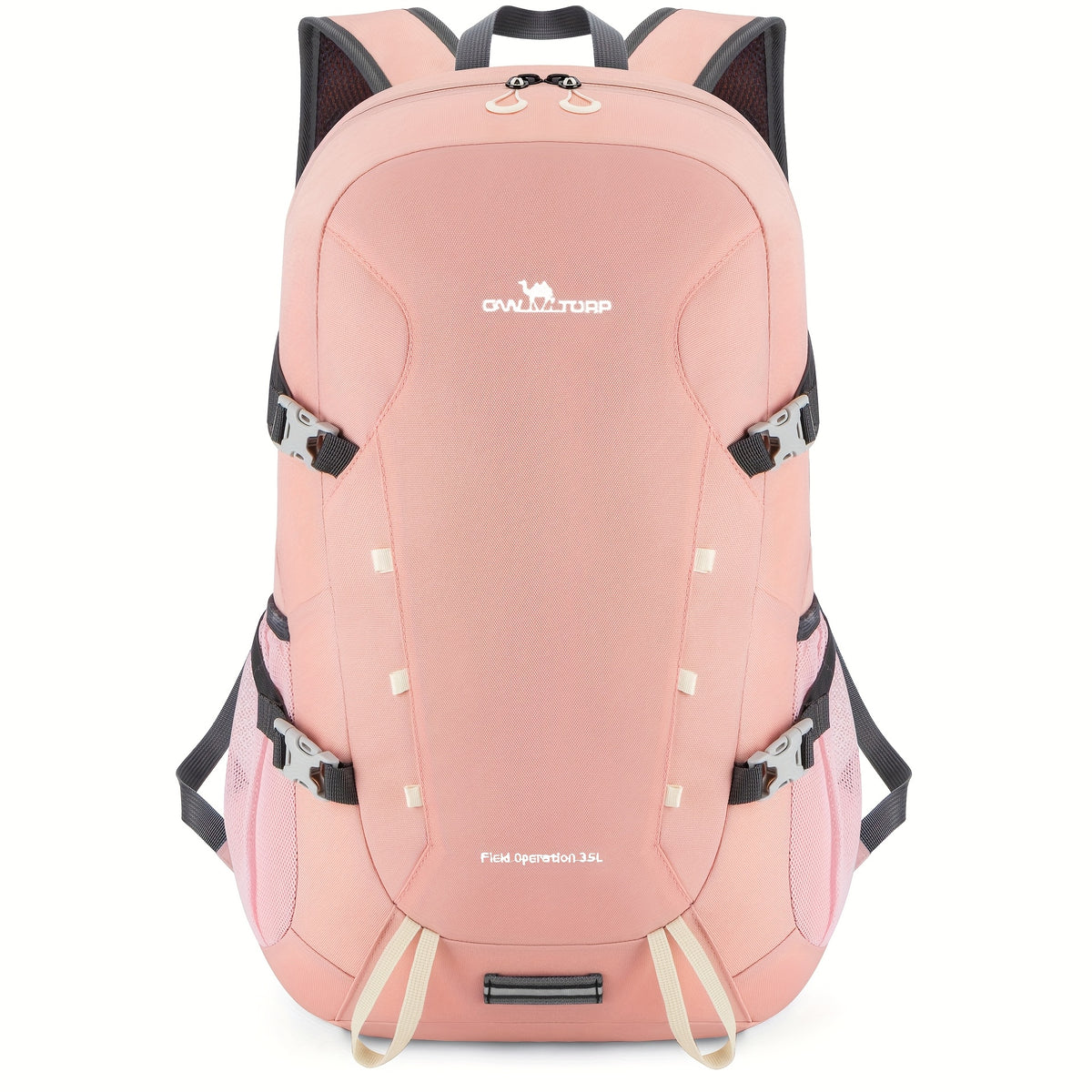 [Large Ovizytrax] Large Capacity Ovizytrax 50L Backpack | Adjustable Fit, Multi-Pocket Design for Hiking, Travel, and Sports, Durable Zippers