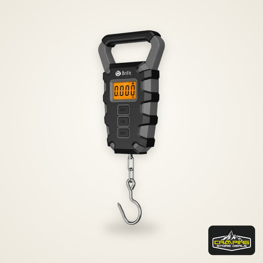 Digital Fish Scale with Tape Measure, 50kg / 110lb