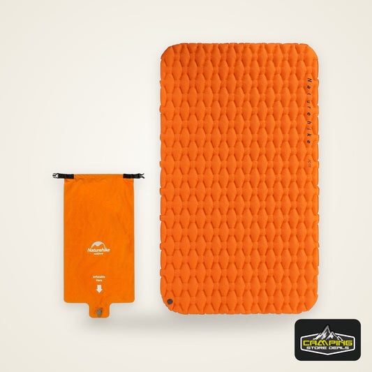 Double Sleeping Pad For Camping, Travel Folding Bed, Ultralight Air Cushion, Inflatable Sleeping Mat For Backpacking, Hiking, Traveling, Tent