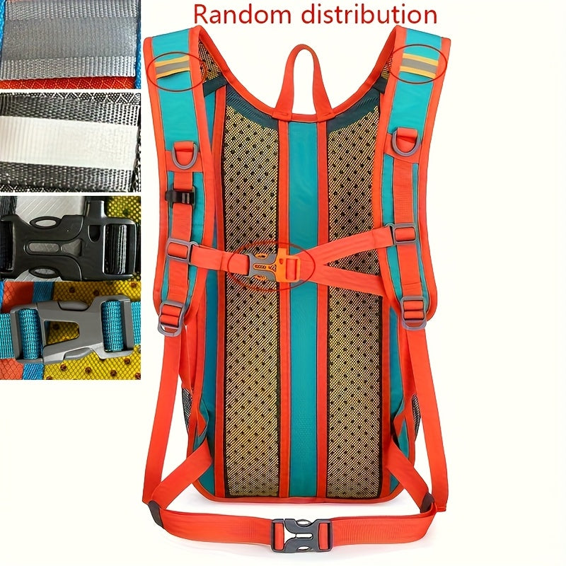 Large Capacity Multi-Functional Outdoor Cycling Backpack - Lightweight, Nylon Travel Bag for Men and Women, Adjustable Straps, Zip Closure, Ideal for Hiking, Mountaineering, and Casual Travel, Travel Backpack