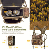 NEW VIEW Adjustable Outdoor Vest Bag For Men, Breathable Chest Bag With Handle, Camouflage Camping Bag Hiking Bag Mountaineering Bag For Wilderness Enthusiast, Explorer