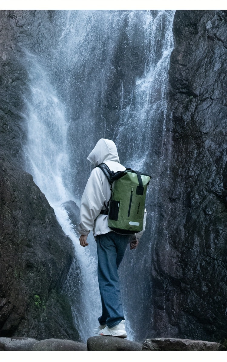 IDRYBAG Lightweight Dry Backpack – Waterproof Outdoor Bag for Travel, Hiking & Camping (Unisex)