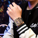 LIGE Fashion Chronograph Watches Sports Wristwatch Men's Accessories, Ideal Choice For Gifts