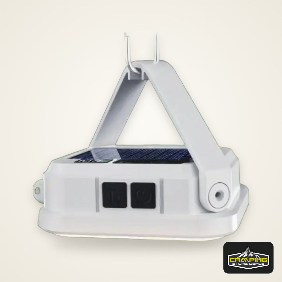 Emergency Lighting Solar Camping Light Portable Outdoor Tent Work SMD Rechargeable LED Hanging Lamp with Digital Power Display