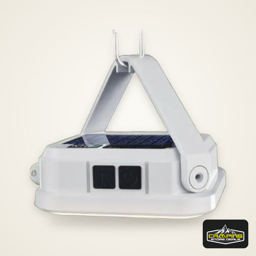 Emergency Lighting Solar Camping Light Portable Outdoor Tent Work SMD Rechargeable LED Hanging Lamp with Digital Power Display
