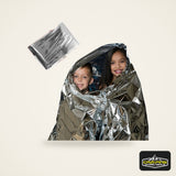 Emergent Blanket Mylar Thermal Outdoor Survive First Aid Kit Rescue Space Foil Camp Hike Mountaineer Bug Out Bag Heat Retain