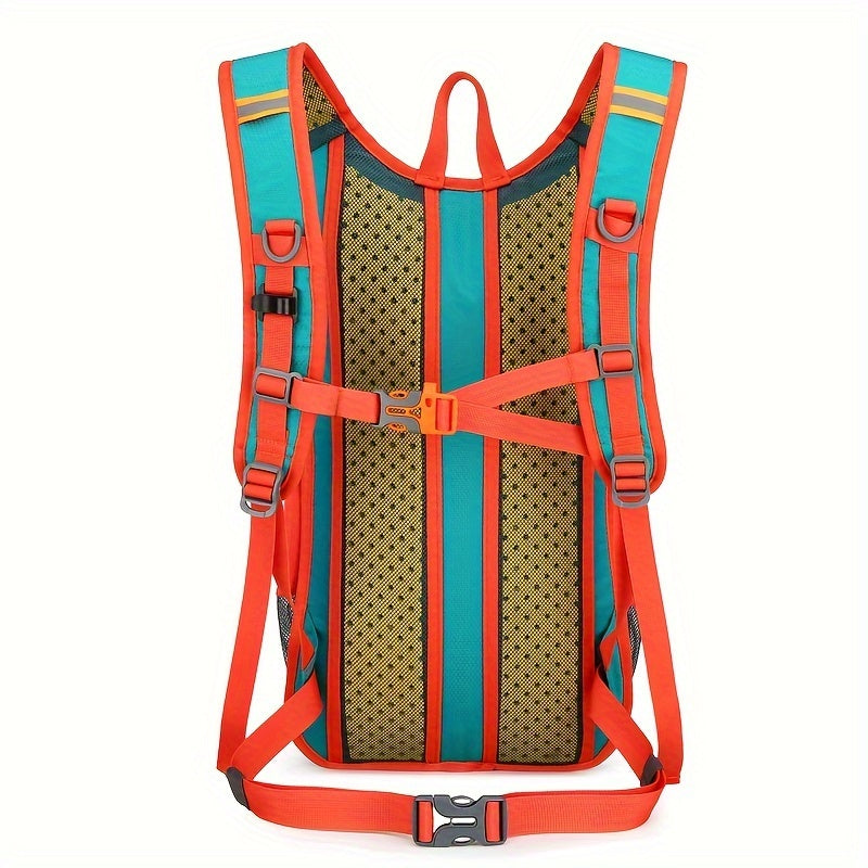 Large Capacity Multi-Functional Outdoor Cycling Backpack - Lightweight, Nylon Travel Bag for Men and Women, Adjustable Straps, Zip Closure, Ideal for Hiking, Mountaineering, and Casual Travel, Travel Backpack