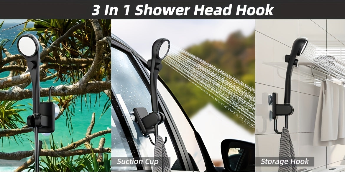 [Portable Shower] 6000mAh Portable Camping Shower | 5 Gallon Foldable Bucket & Filtered Shower Head - Battery/USB Powered Outdoor Shower for Hiking, Beach, Travel, Pet Bath, Car Washing, Surf & Boat Cleaning, Highquality Comp