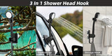 [Portable Shower] 6000mAh Portable Camping Shower | 5 Gallon Foldable Bucket & Filtered Shower Head - Battery/USB Powered Outdoor Shower for Hiking, Beach, Travel, Pet Bath, Car Washing, Surf & Boat Cleaning, Highquality Comp