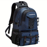 [Lightweight Hiking Backpack] CASAKECA 40L Lightweight Hiking Backpack | Durable Polyester Outdoor Travel Daypack with Laptop Sleeve, Adjustable Straps, USB Charging Port, and Multiple Compartments for Climbing, Camping & Tou