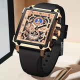 LIGE Fashion Chronograph Watches Sports Wristwatch Men's Accessories, Ideal Choice For Gifts