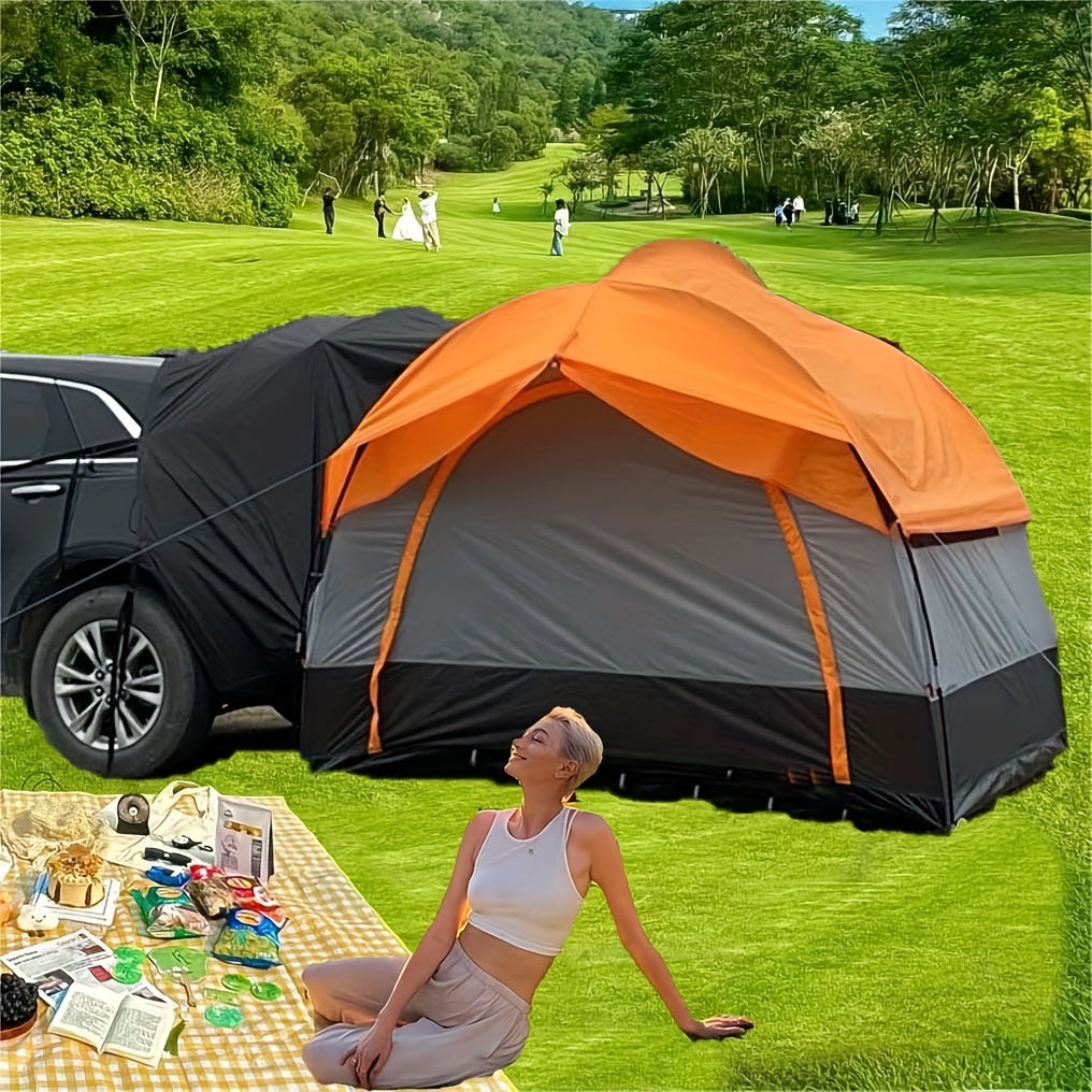 Car Tent, Tailgate Shade Awning Tent For Camping, Vehicle Camping Tents Outdoor Travel Suv Tents For Camping Suv Tent Tailgate Car Tent Suv Tailgate Tent Car Awning Tent