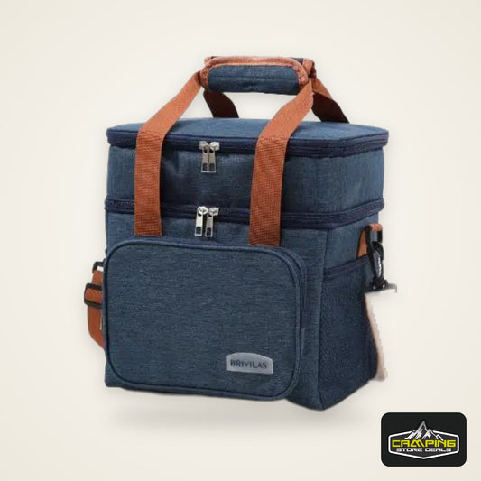 Fashion Crossbody Insulated Lunch Bag – Large Capacity Thermal Food Organizer for Business & Daily Use