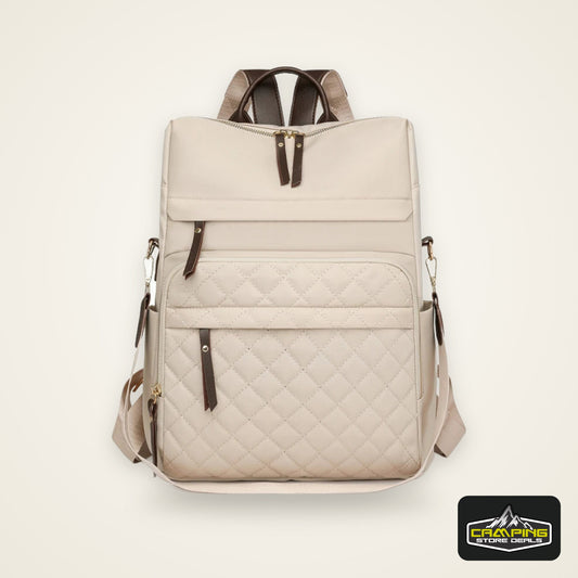 Fashion Plaid Daypack Women Waterproof Nylon Backpack Purse Ladies Large Capacity Book Bag Outdoor Travel Weekend Schoolbags
