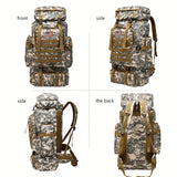[Lightweight | Hiking] 80L Lightweight Hiking Backpack | Camping Backpack Packable Backpacking Daypack For Men Travel Climbing Outdoor Sports Tactical Backpack