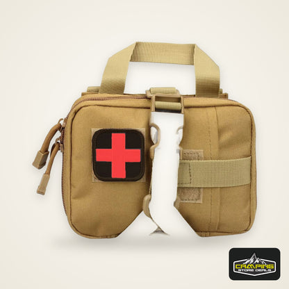 First Aid Bag Upgrade Tactical EMT Pouch Rip Away Molle Medical Kit IFAK Tear-Away Travel Outdoor Hiking Emergency Survival Kit