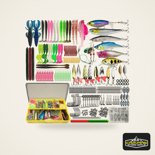 Fishing 83/133/193/239/409pcs Fishing Lure Kit For Trout/Pike/Bass Multi-Lure Fishing Set Layered Tackle Pro Gear Tackle Box