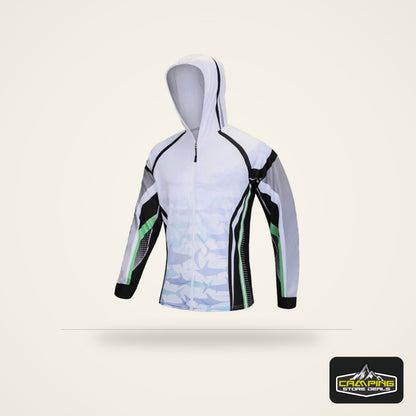 Anti-UV Hooded Fishing Jersey