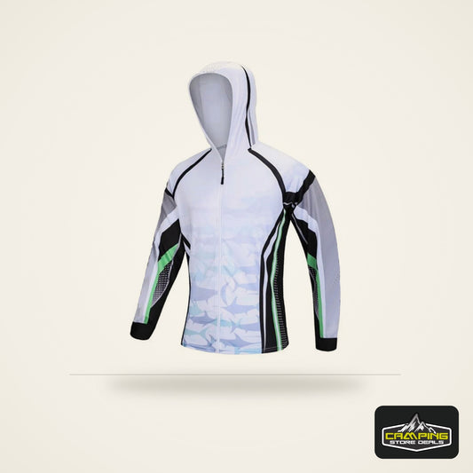 Anti-UV Hooded Fishing Jersey
