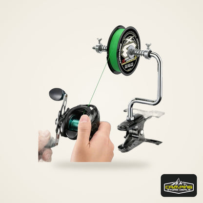 Portable Aluminum Line Spooling Station