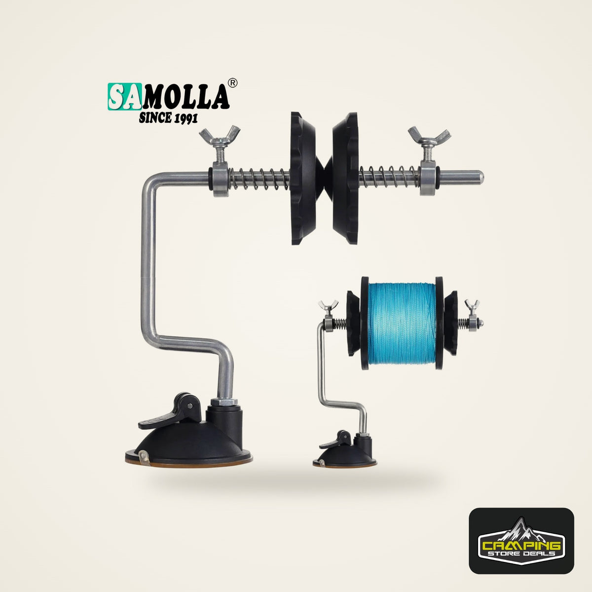 SAMOLLA Line Spooler with Vacuum Clamp