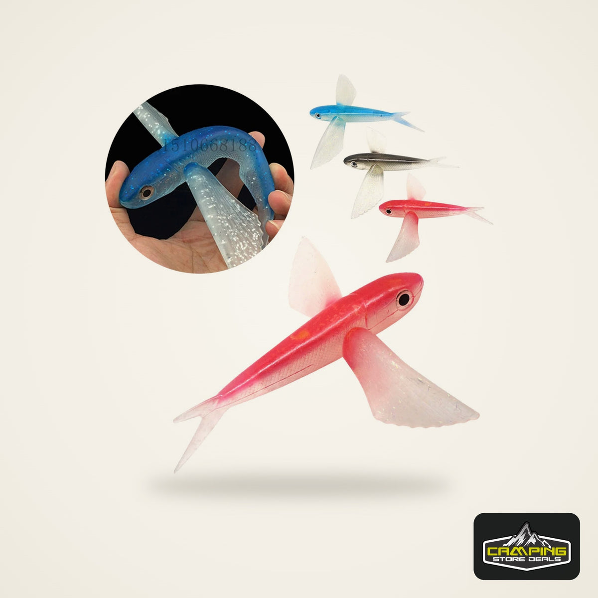 Pink Bird Teaser Trolling Lure