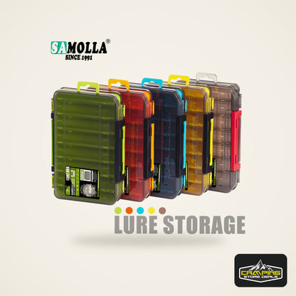 SAMOLLA 14-Compartment Tackle Box