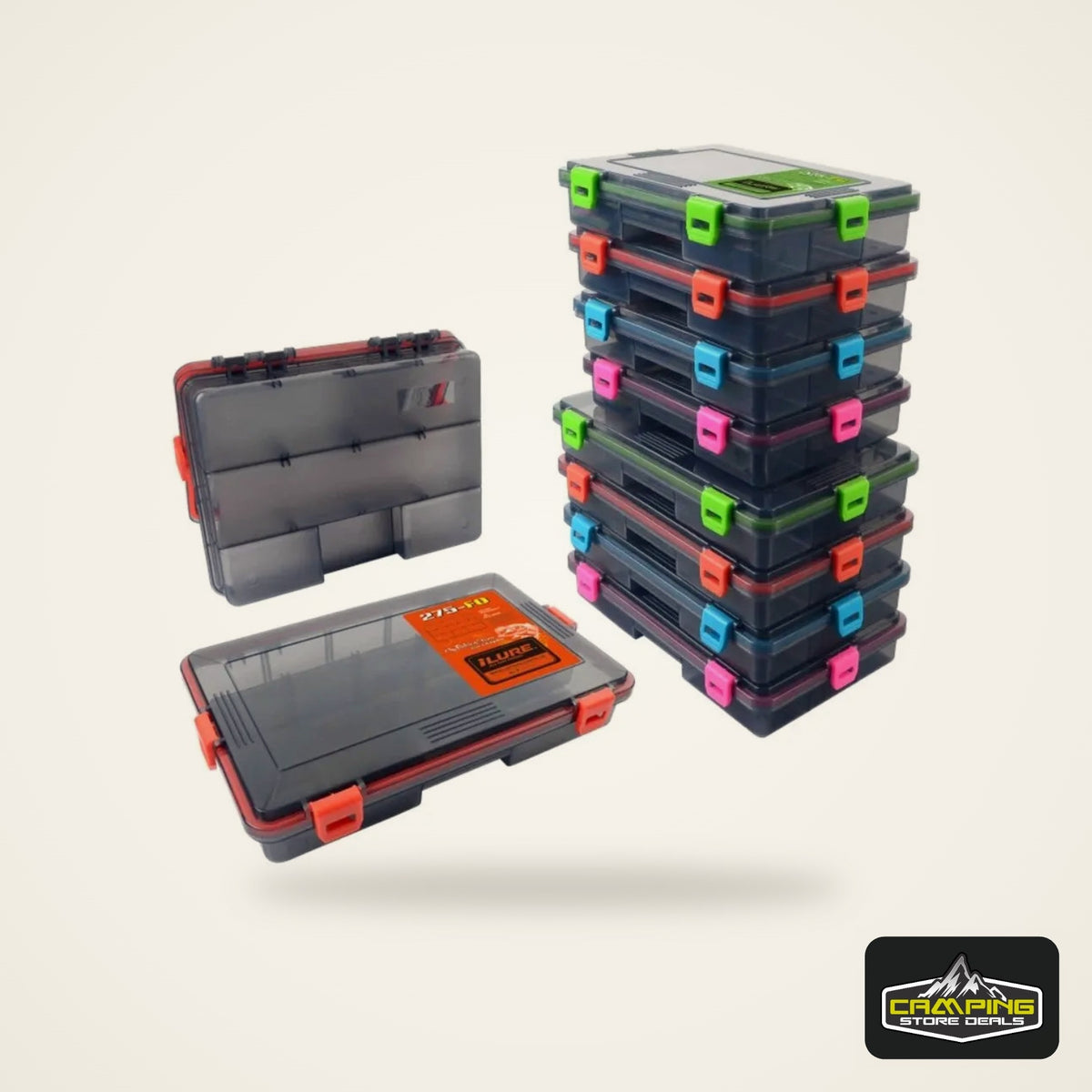ilure Large Waterproof Tackle Organizer Box