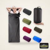 Fleece Sleeping Bag Portable Ultra-light Polar Travel Sheets for Adults Outdoor Camping Tent Bed Warm Sleeping Bag Liner