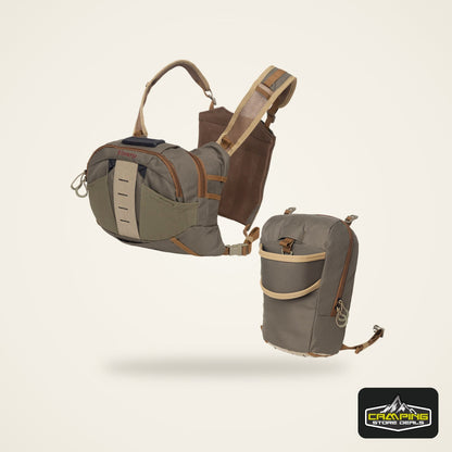 Fly Fishing Chest Pack with Net Holder