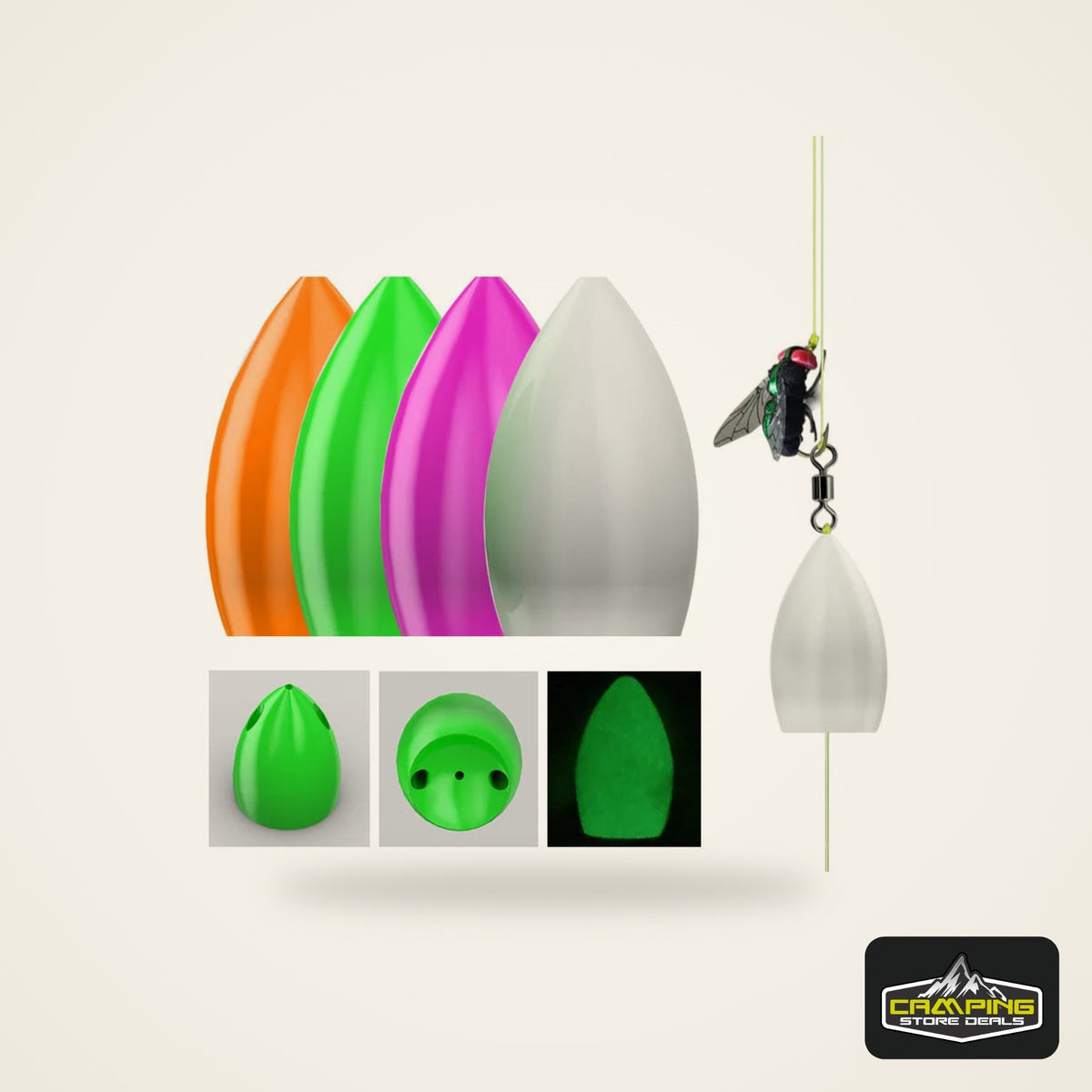 Long Cast Fly Lure Assistor Float