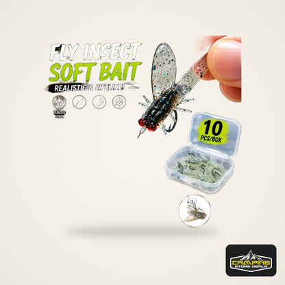 Soft Mosquito Bug Flies for Stream Fishing