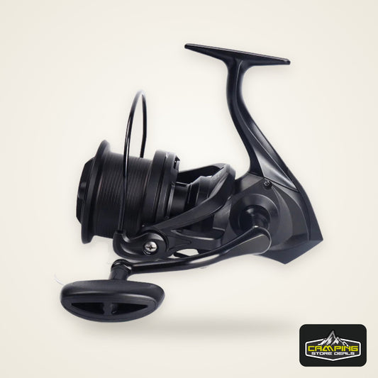 Full Metal Anti-Corrosion Fishing Spinning Reel 17+1 BB, 4.8:1 High Speed Gear Ratio, Aluminum Alloy Spool, Size 8000-14000