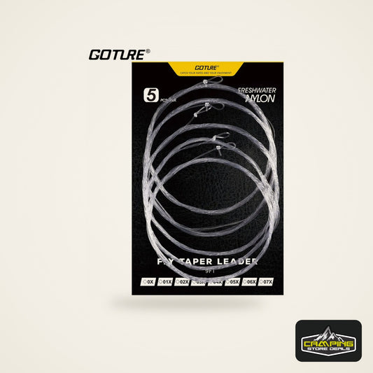 Goture Tapered Fly Leaders 9ft (5 Pack)