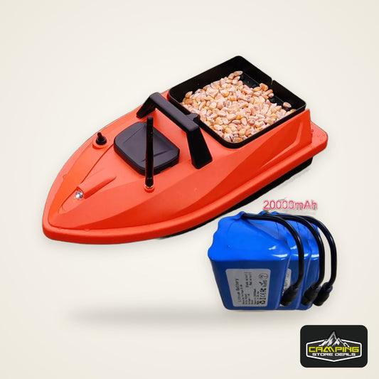 GPS Smart Bait Boat with 24 Saved Fishing Spots & Auto-Return