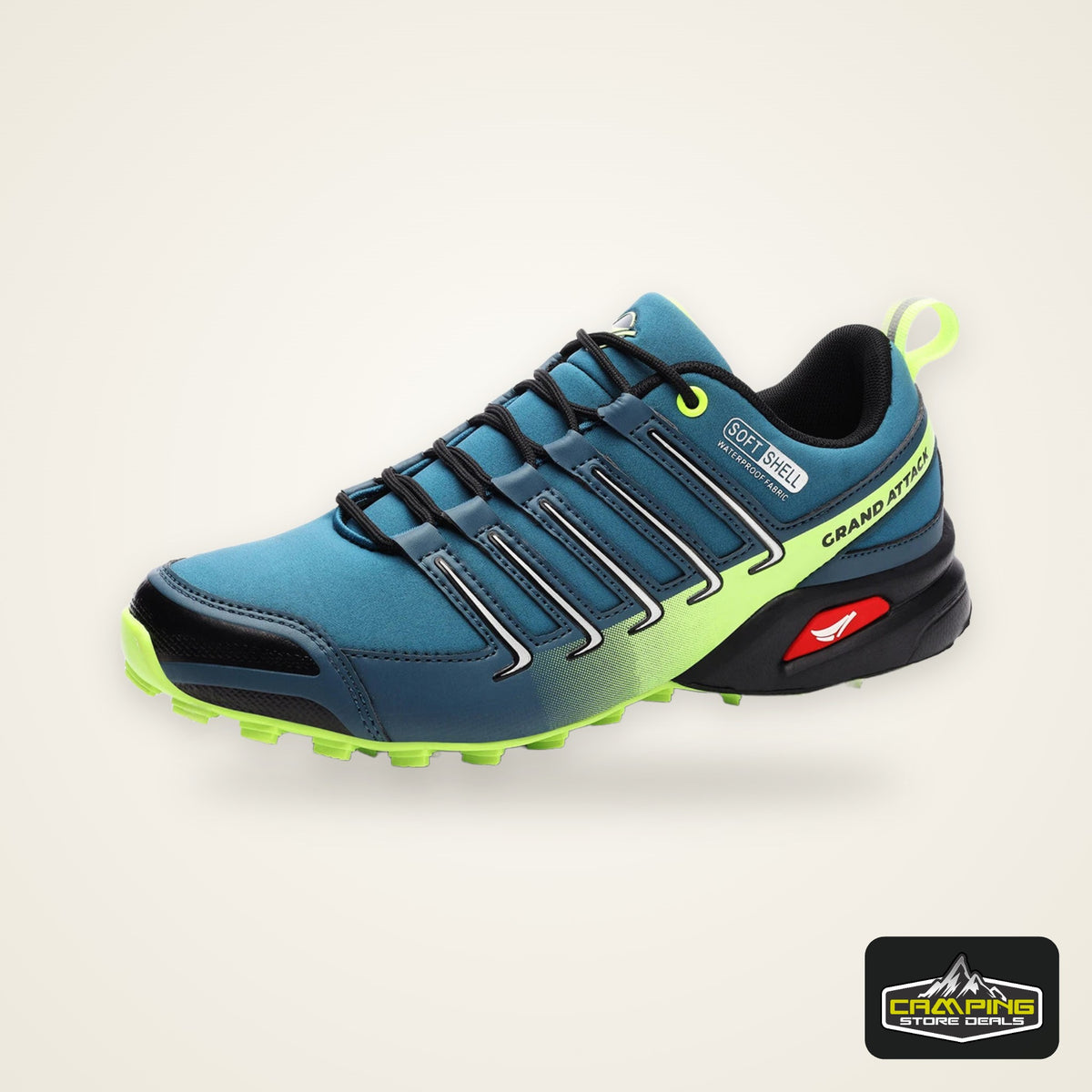 Grand Attack Men’s Trail Running Shoes – Outdoor Hiking, Trekking & Backpacking Sneakers