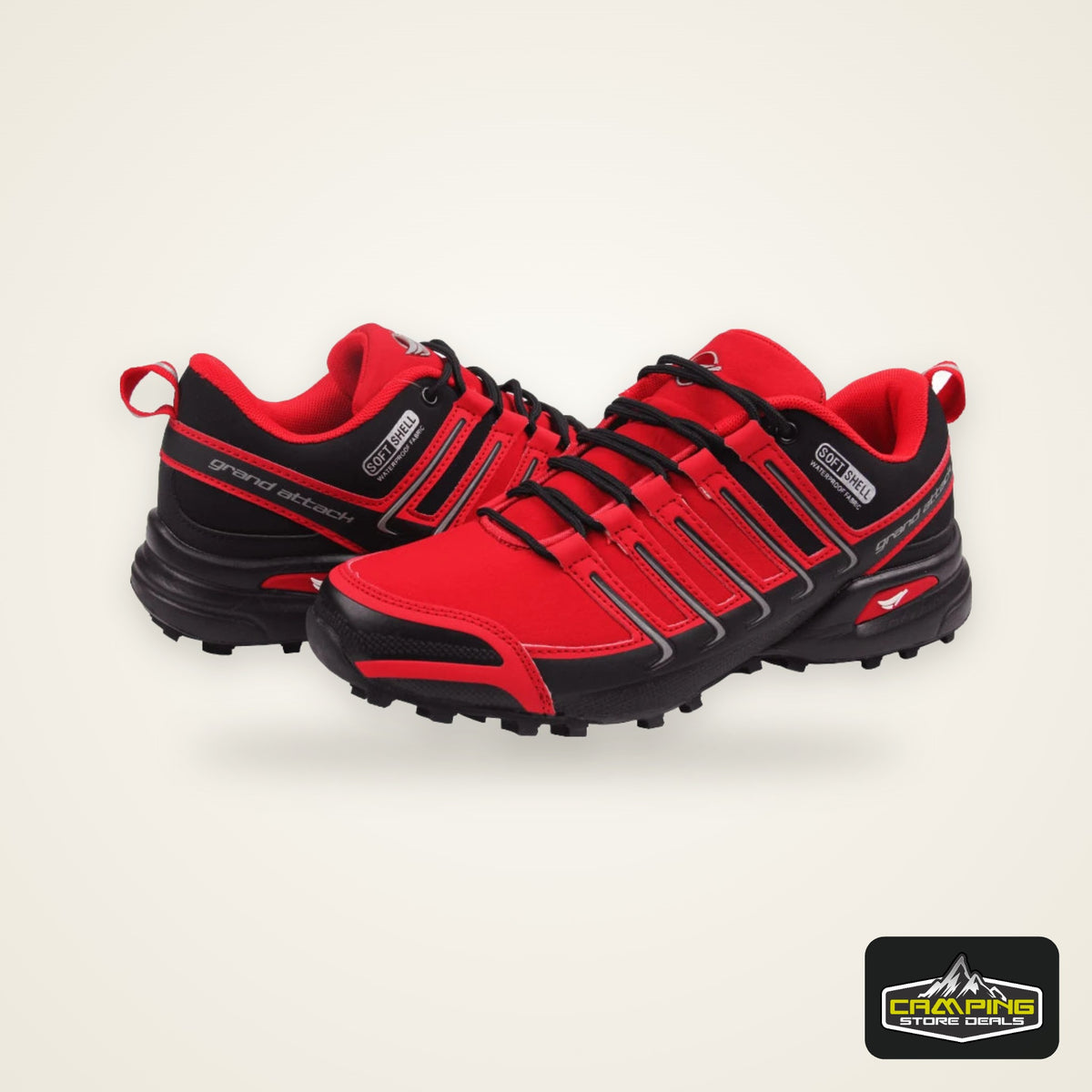 Grand Attack Men’s Trail Running Shoes – Outdoor Hiking, Trekking & Backpacking Sneakers