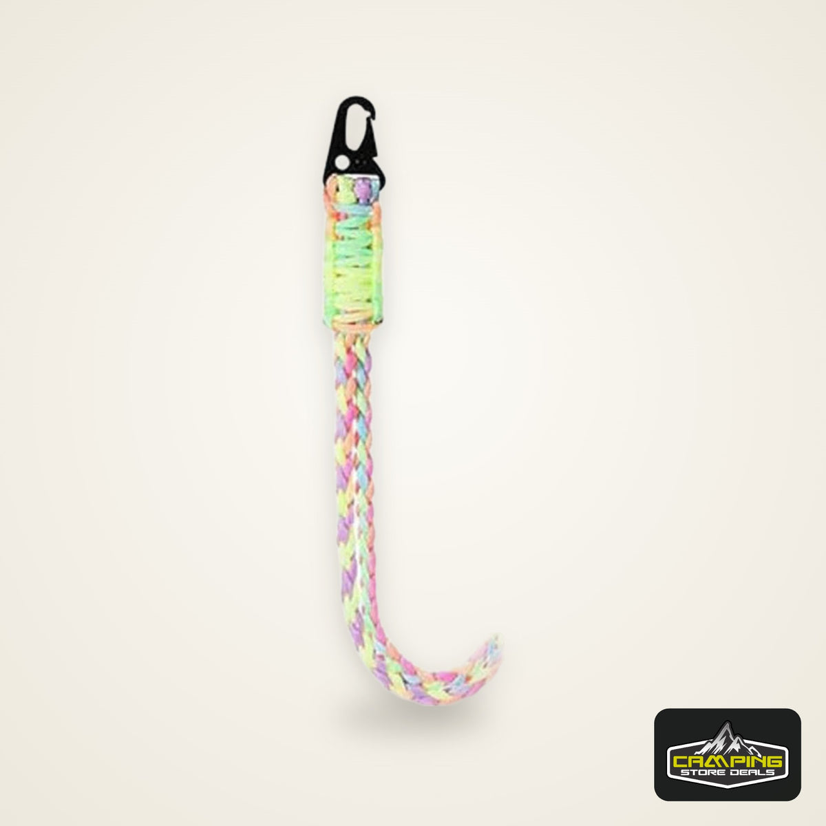 Heavy Duty Braided 550 Paracord Neck Lanyard Keychain Survival Parachute Rope Lanyard Necklace HK Clip Key Ring Outdoor Tools
