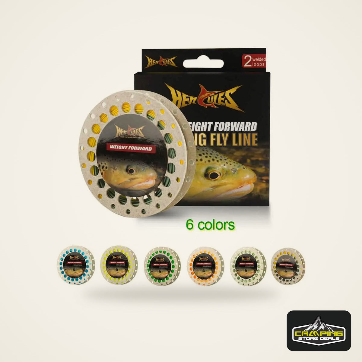 HERCULES WF Floating Fly Line Fluorescent Yellow