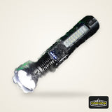 High Power Led Flashlights Very Strong Tactical Torch 6 Modes Rechargeable Camping Fishing Emergency Zoom Lantern